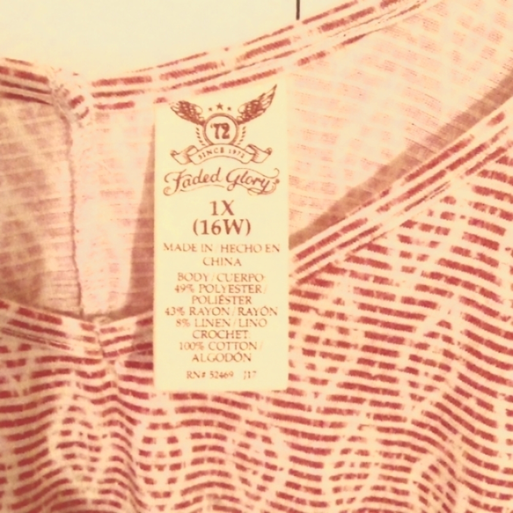 (2 for $15) Cinch Waist Top. - Picture 3 of 3